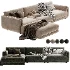 Naples Modular Upholstered Chaise L Sectional - Thumbnail 2
