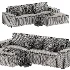 Hoekbank Galine New rechts ribstof met slaapfunctie - Thumbnail 5