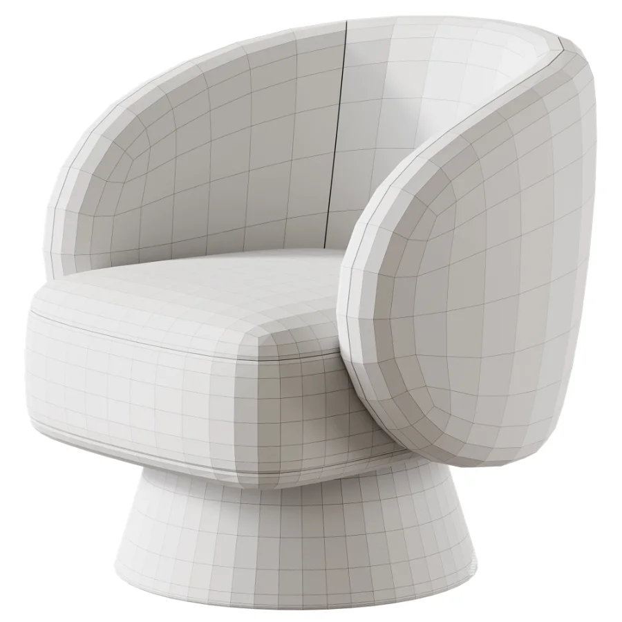 Saboor 30 7 W Swivel Accent Chair - Image 4