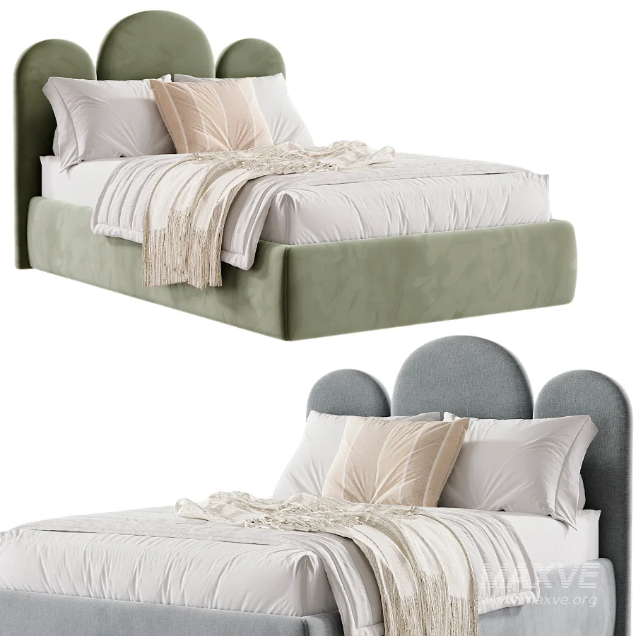 Upholstered Cloud Bed - Image 4