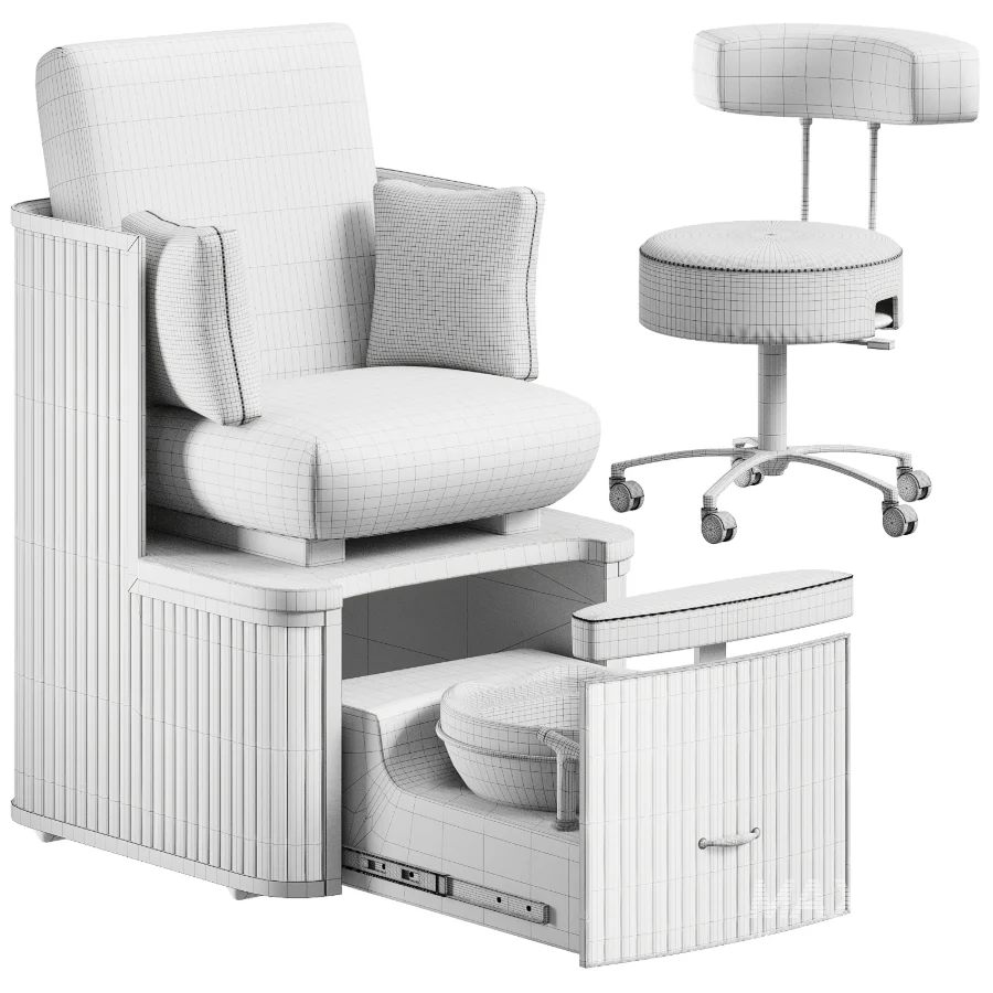 Belava Dorset Plumbed Pedicure & Spa Chair - Image 5