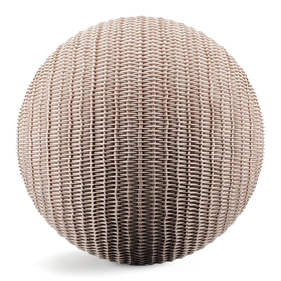 FB18 PBR Woven basket 4K - Image 5