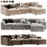 Morell 4 Piece Upholstered Modular Sofa - Thumbnail 5