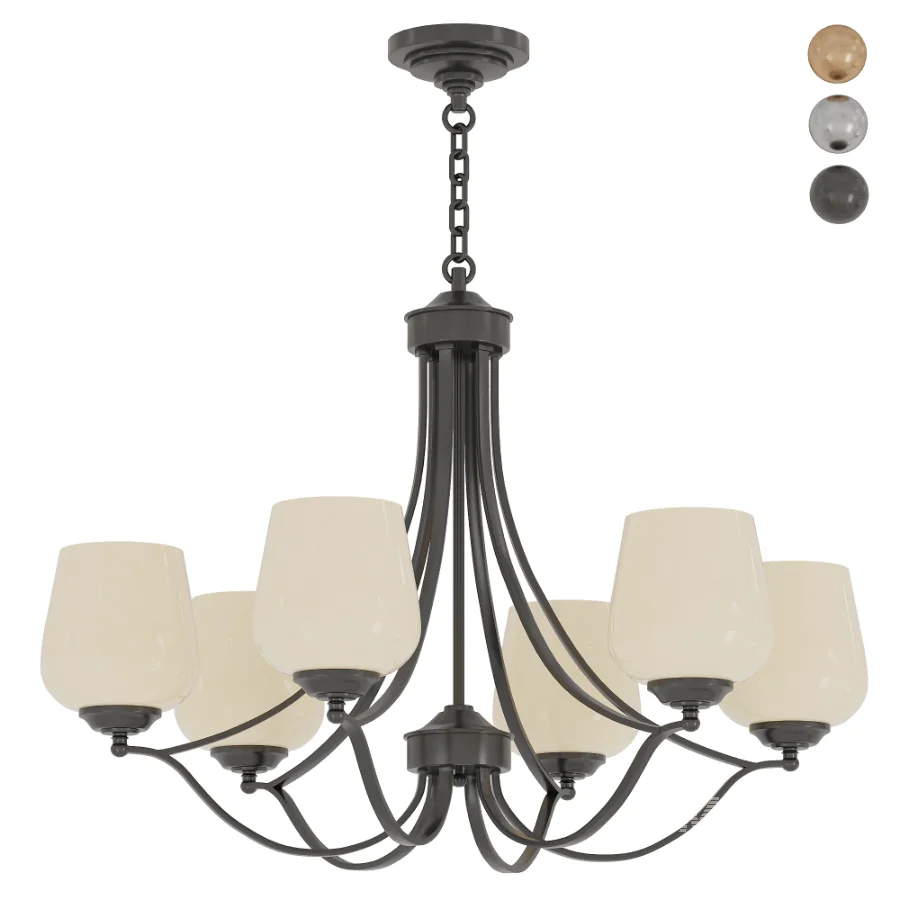 Light Dimmable Traditional Chandelier - Image 1