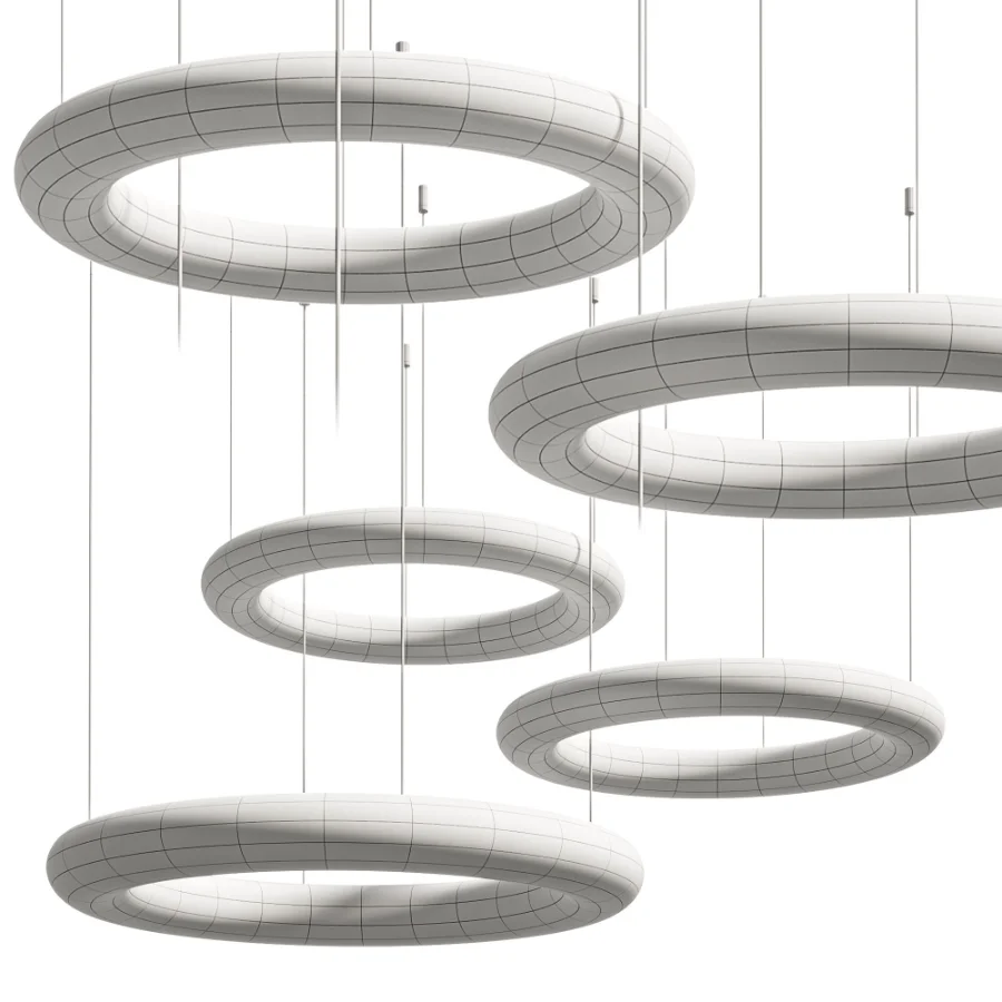 Aurelia Alabaster Ring Pendant Light - Image 5