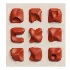 Wall Art Set of Modern Sculptural Clay Elements - Thumbnail 2