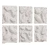 Wall Sculpture Set Modern Gold Relief 27 - Thumbnail 7