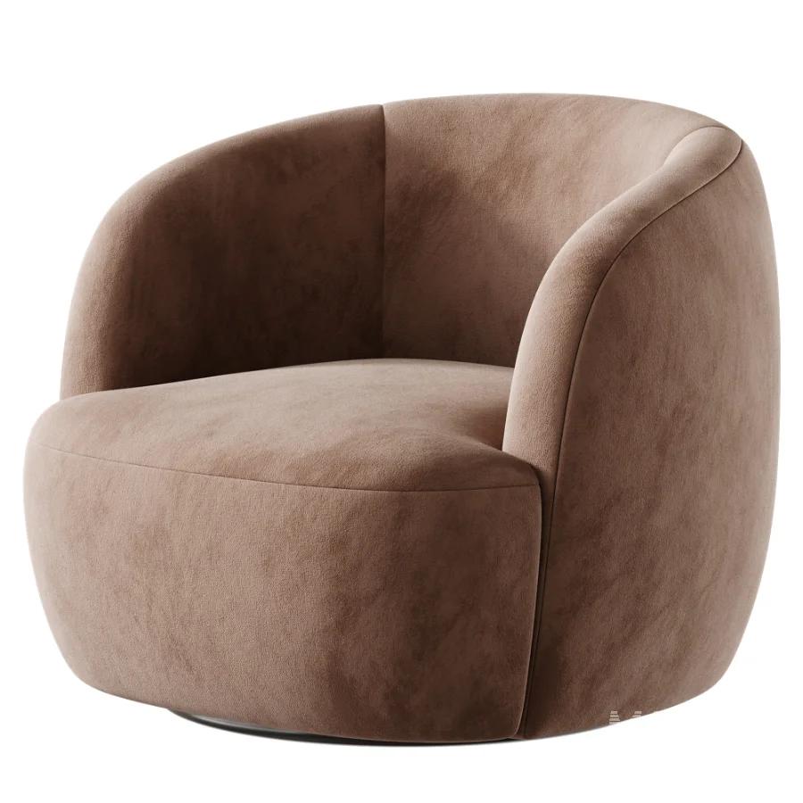 Tayson Swivel Armchair Stone - Image 4