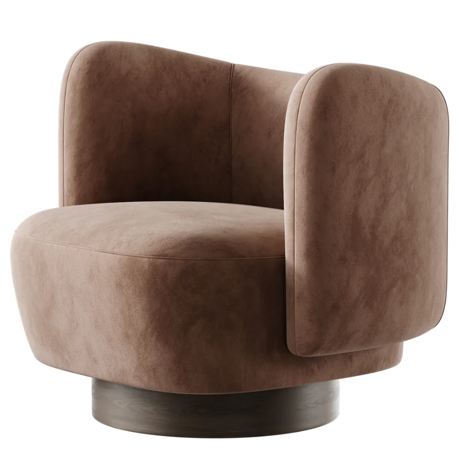 Novara Swivel Accent Chair - Image 3