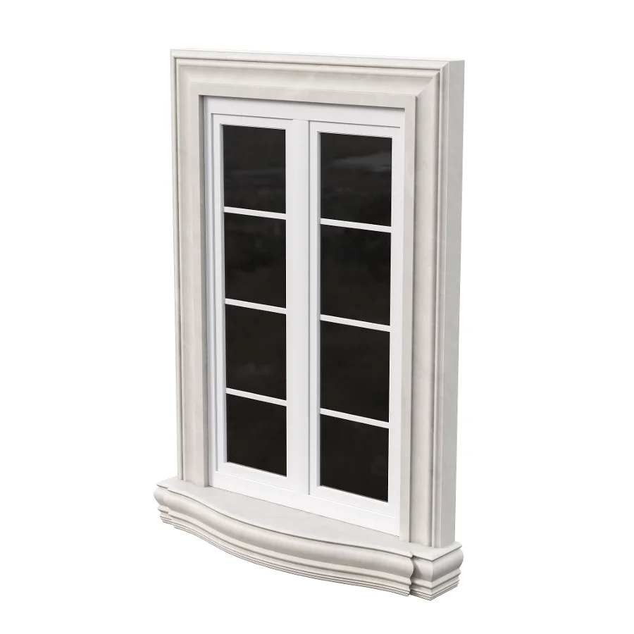 Architectural Classic Window 3D Model 17 - Image 1