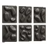 Wall Sculpture Set Modern Gold Relief 27 - Thumbnail 2