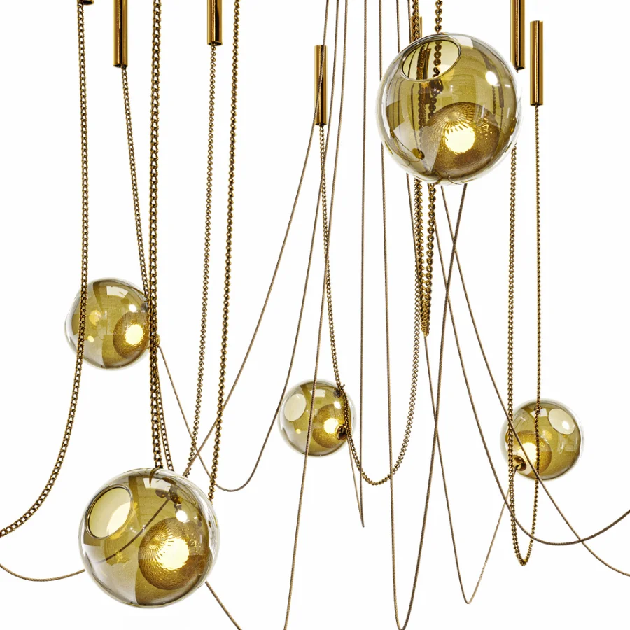 LAROSE GUYON ABYSSE 08 CHANDELIER - Image 5