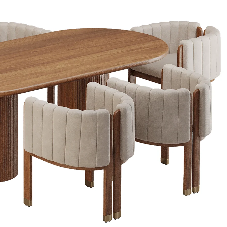 Dinning chair and table382 - Image 5