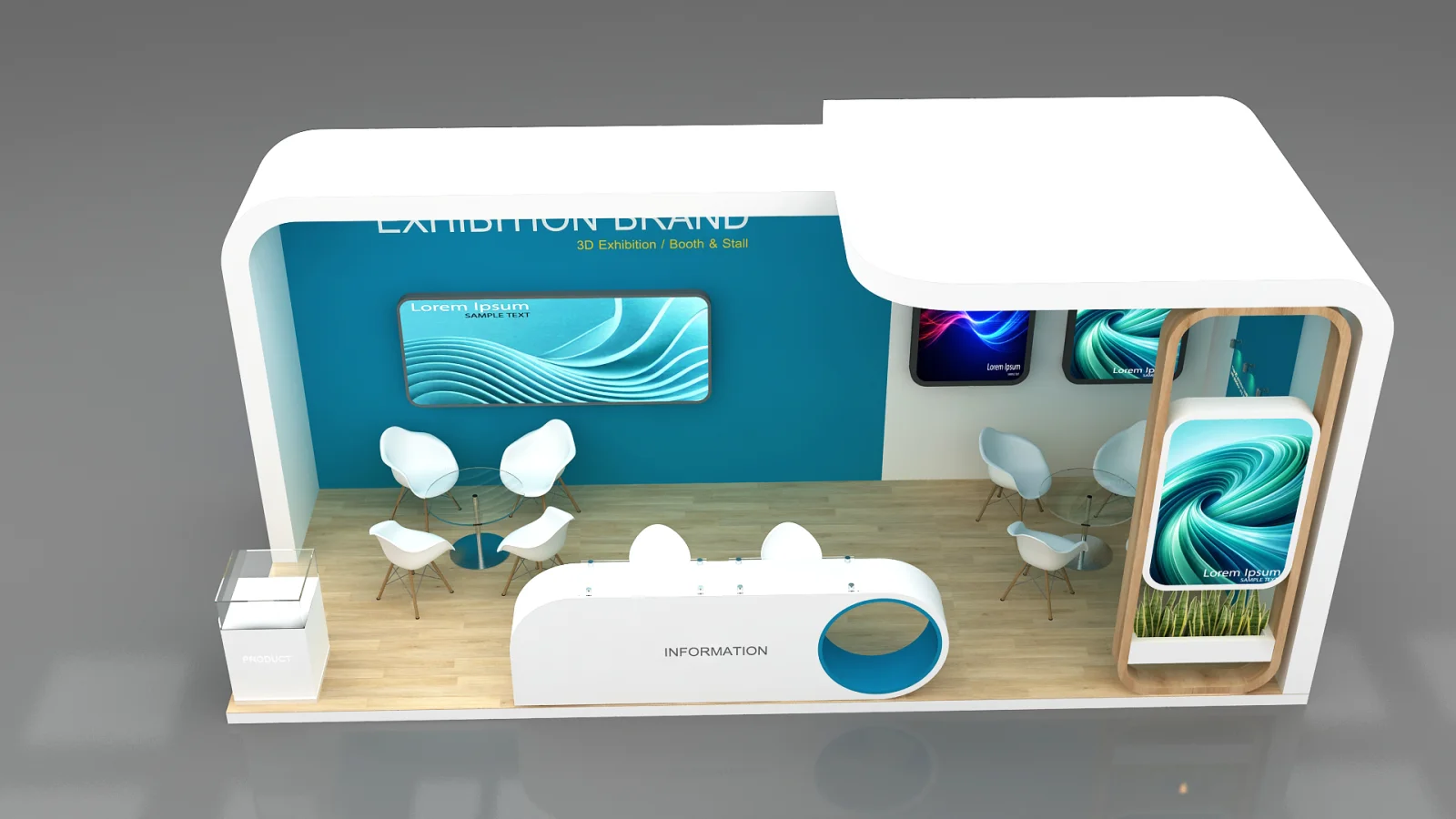 exhibition booth - Image 1