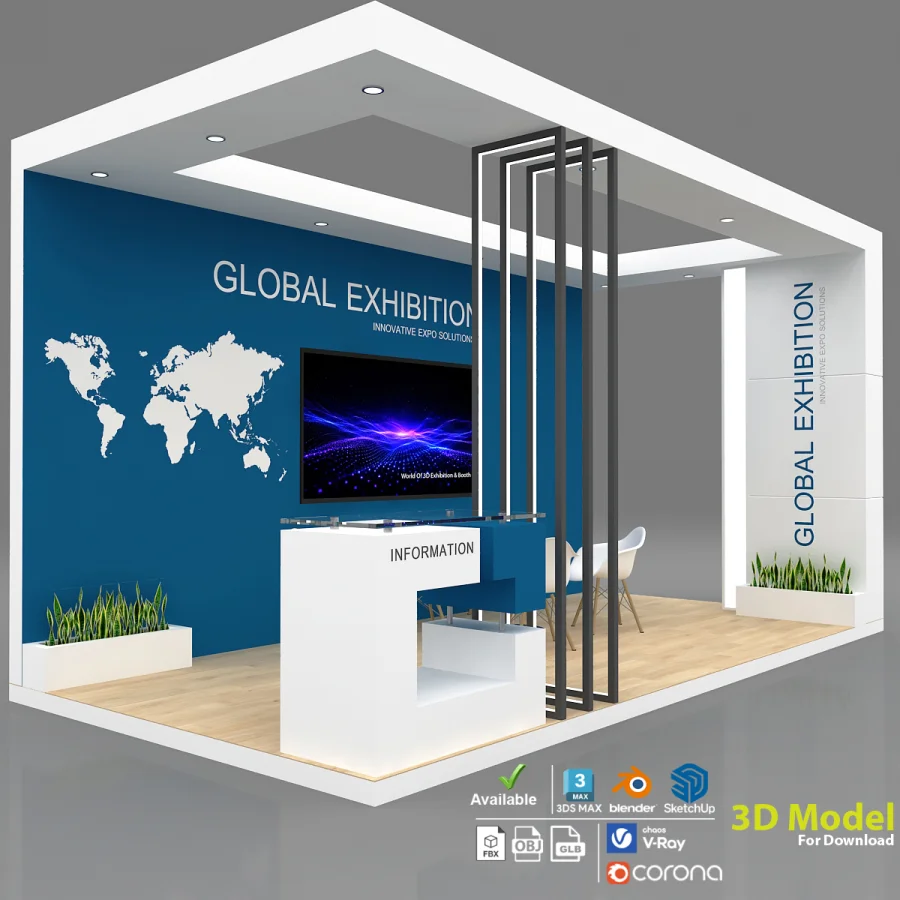 exhibition booth - Image 1
