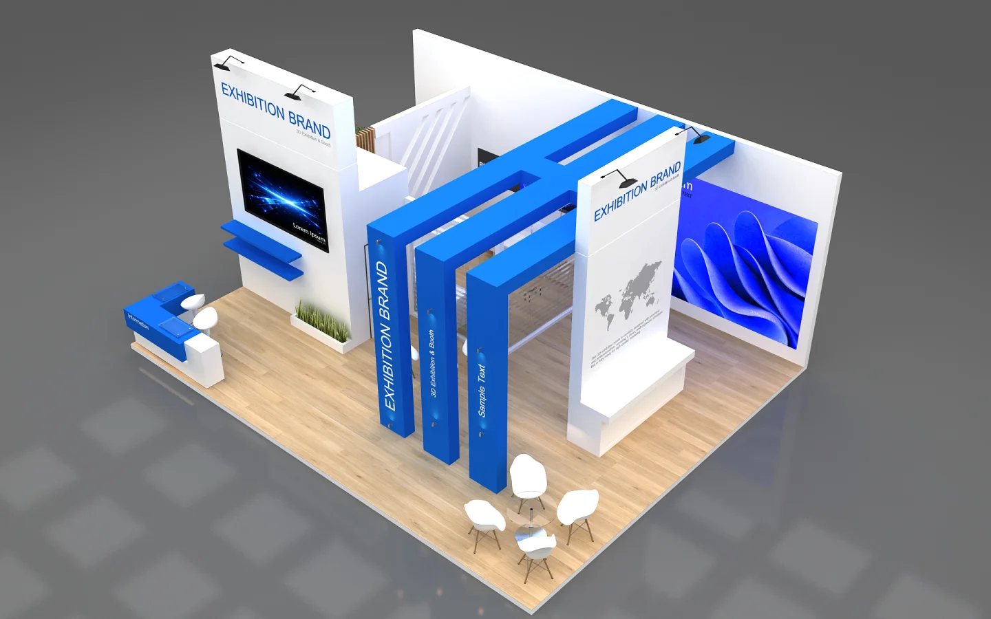 exhibition booth - Image 1