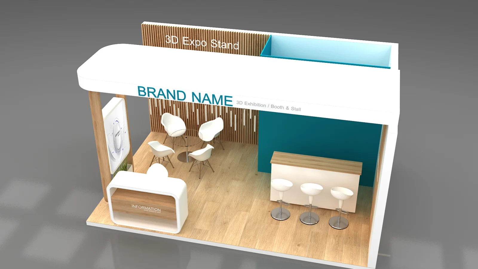exhibition booth - Image 1