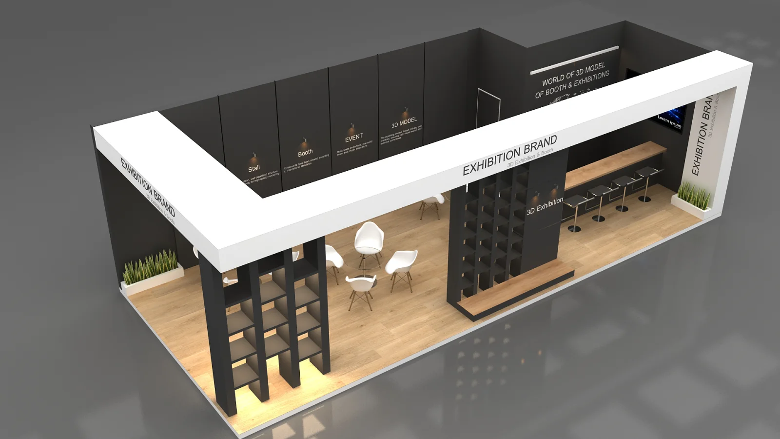 exhibition booth - Image 1