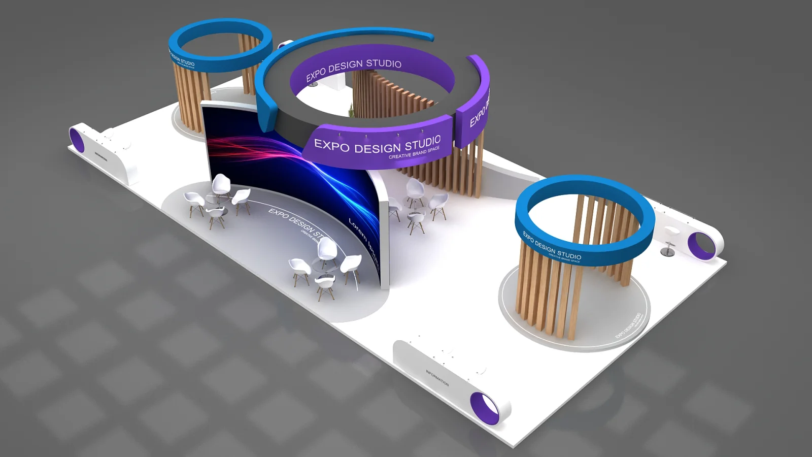 exhibition booth - Image 1