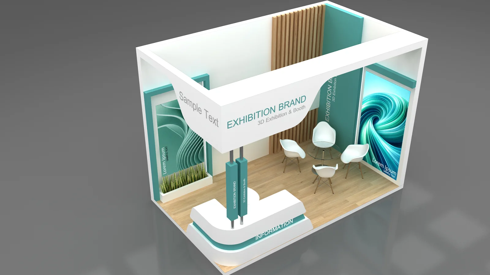 exhibition booth - Image 1