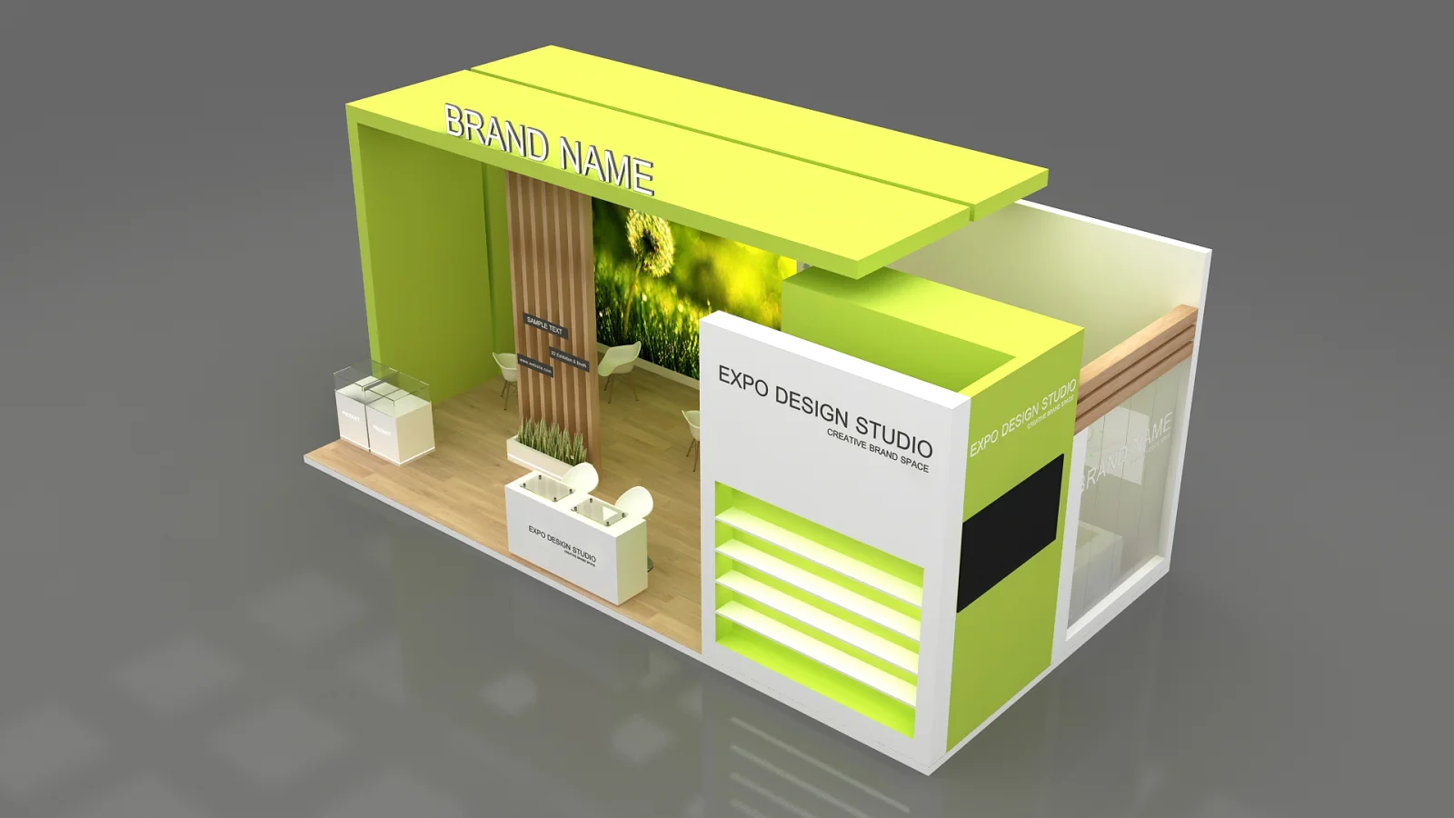exhibition booth - Image 1