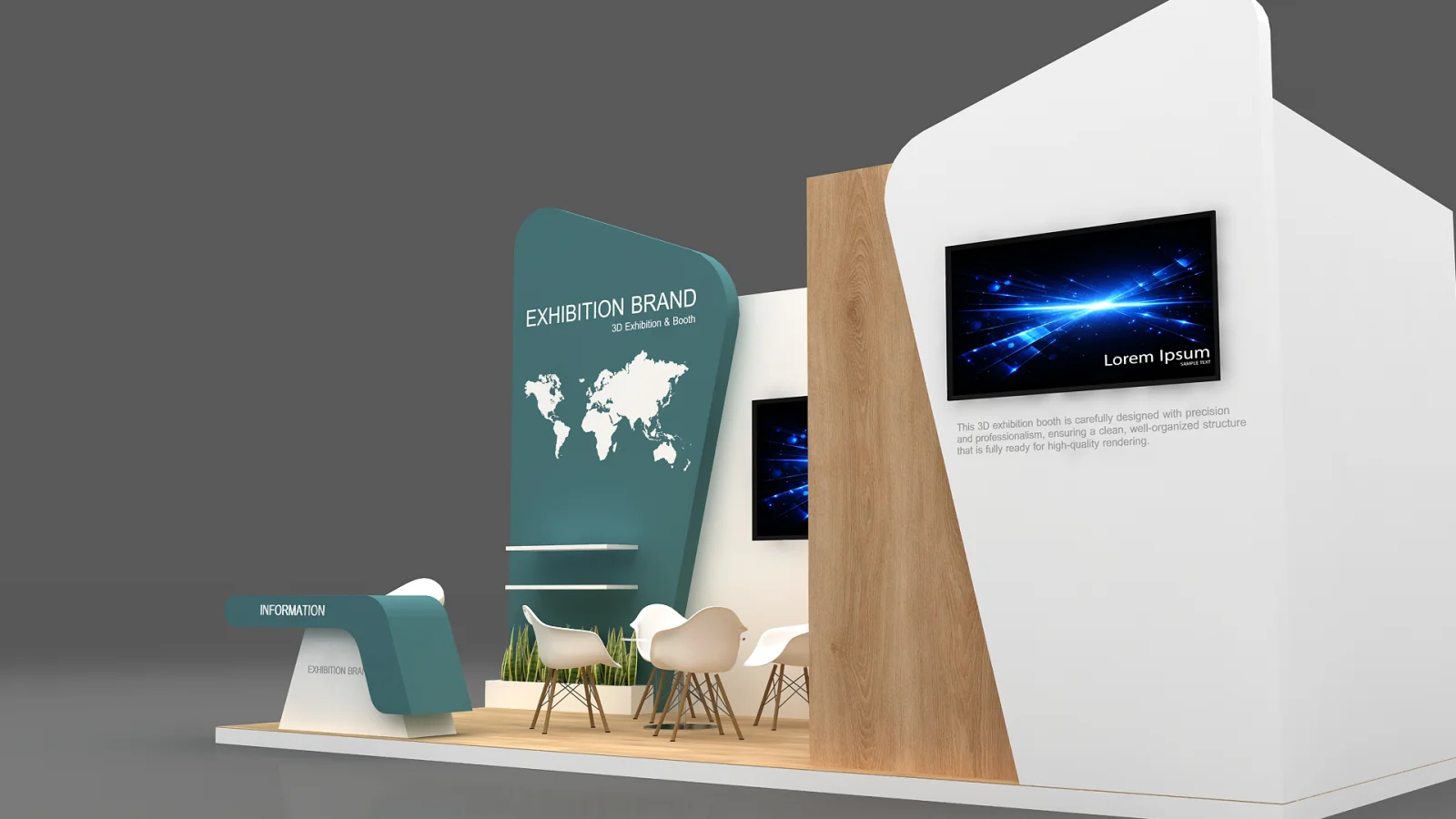 exhibition booth - Image 1