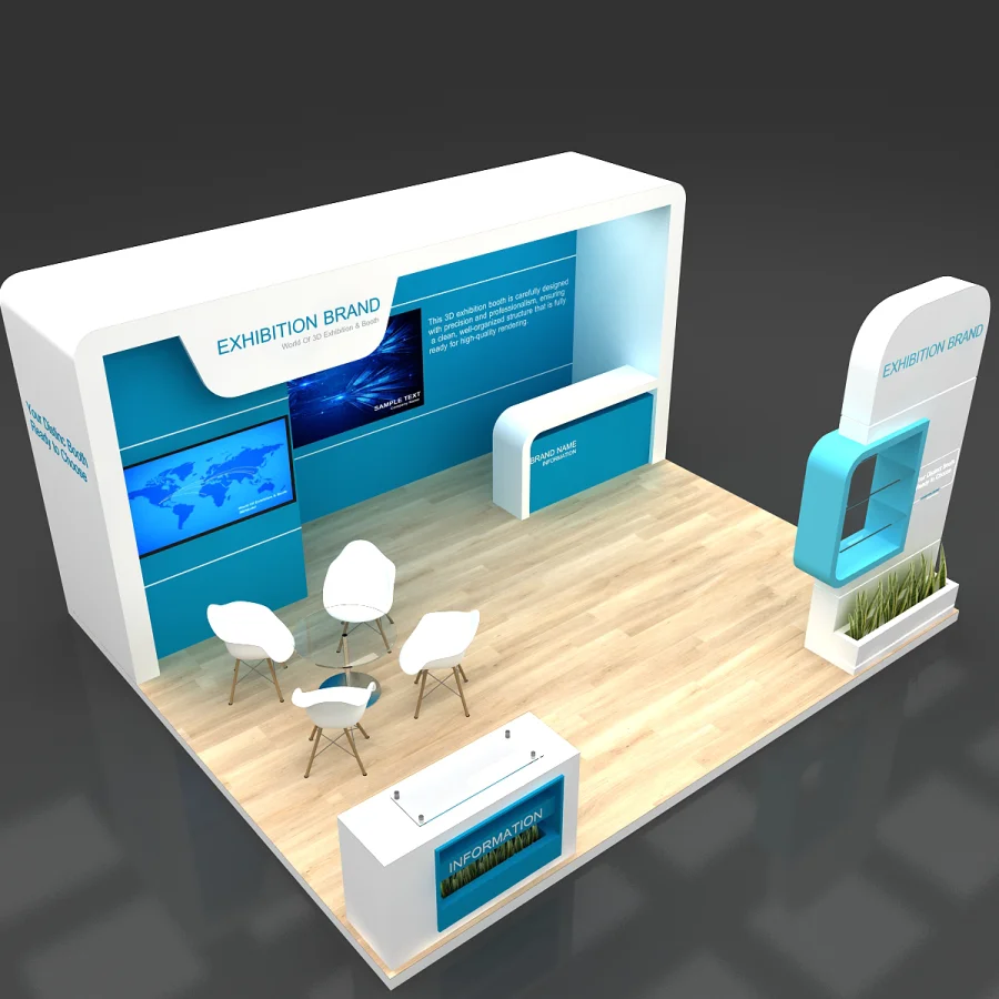 exhibition booth - Image 11