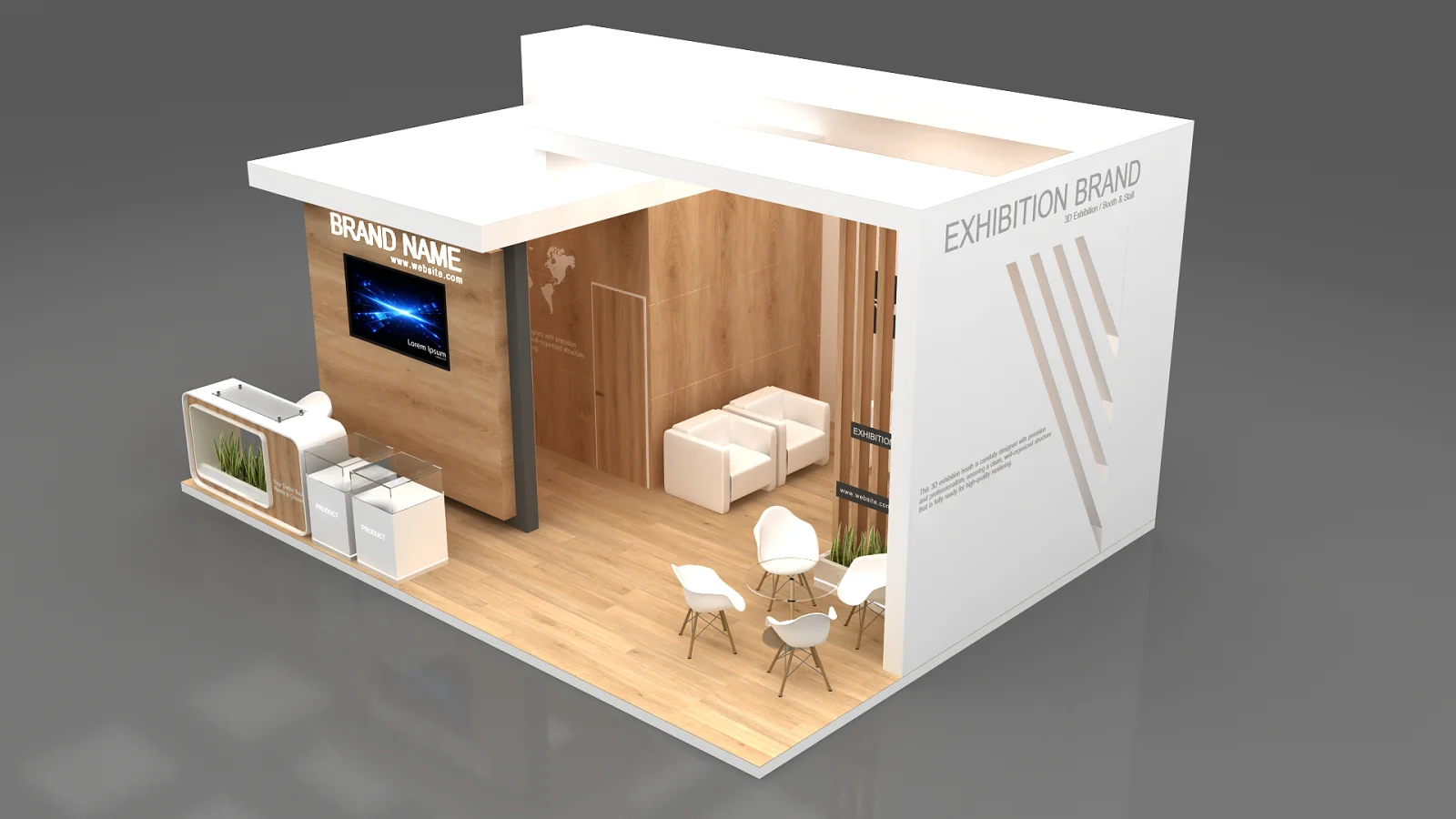 exhibition booth - Image 1
