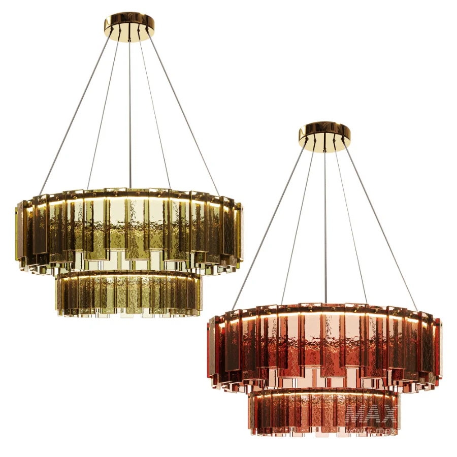 Celestial Alabaster Round Chandelier 2 - Image 4