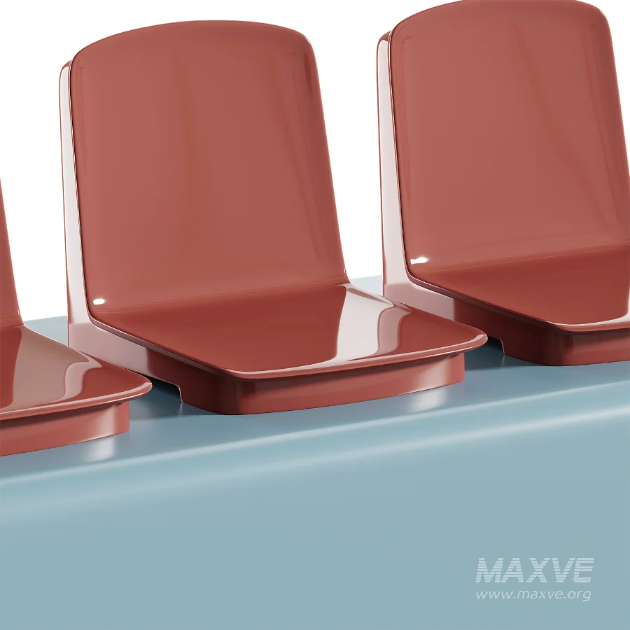 Plastic stadium seats and grandstand chairs - Image 6