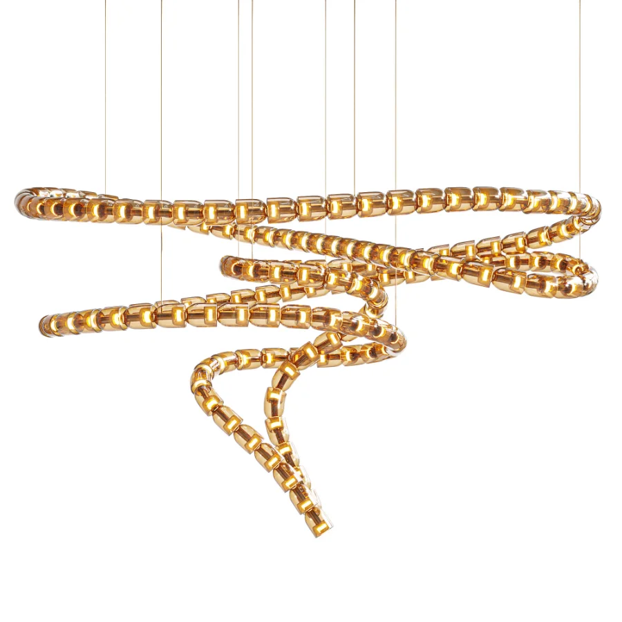 Gabriel Spiral LED Chandelier - Image 5