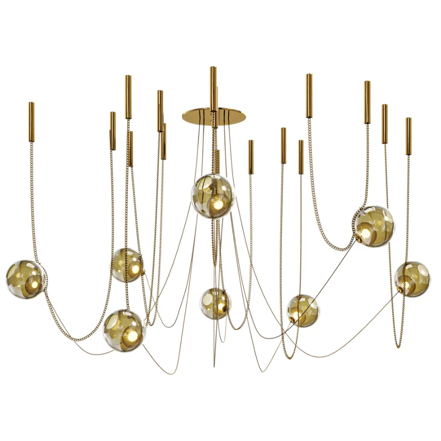 LAROSE GUYON ABYSSE 08 CHANDELIER - Image 6