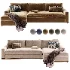 Ethan 2 Piece Chaise Sectional - Thumbnail 3