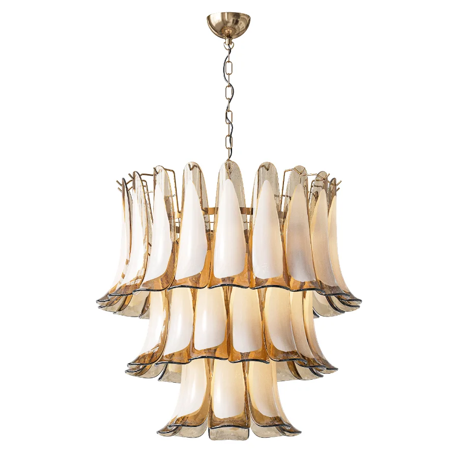 Lonso Taupe Chandelier - Image 4