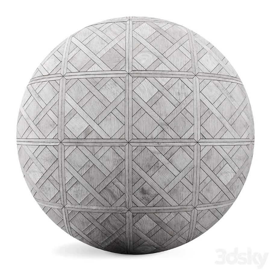 FB22 PBR Parquet floor and wooden mosaic 4K - Image 3