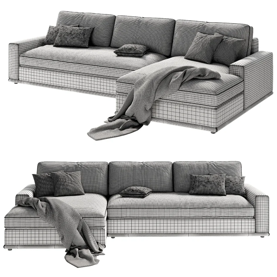 Ethan 2 Piece Chaise Sectional - Image 7