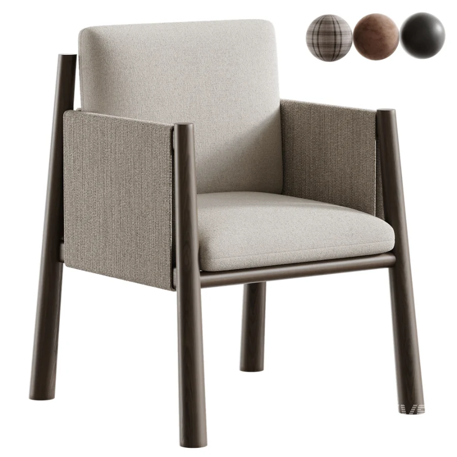 Safari Dining Armchair - Image 1