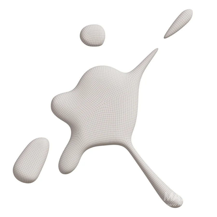 Wall Decor Liquid Chrome Splash - Image 6