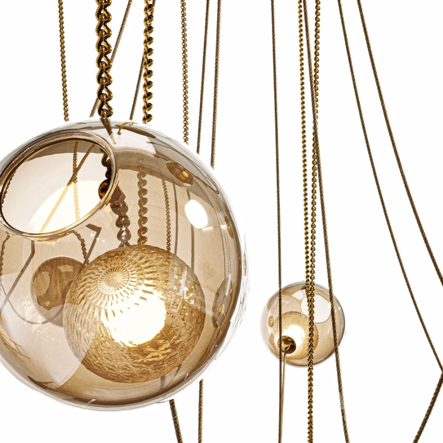 LAROSE GUYON ABYSSE 08 CHANDELIER - Image 1
