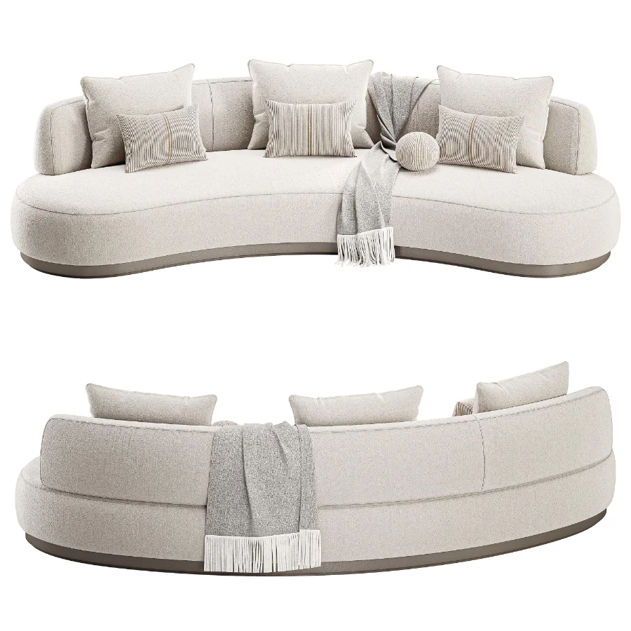 Amalfi Kidney Sofa-Harbour - Image 4