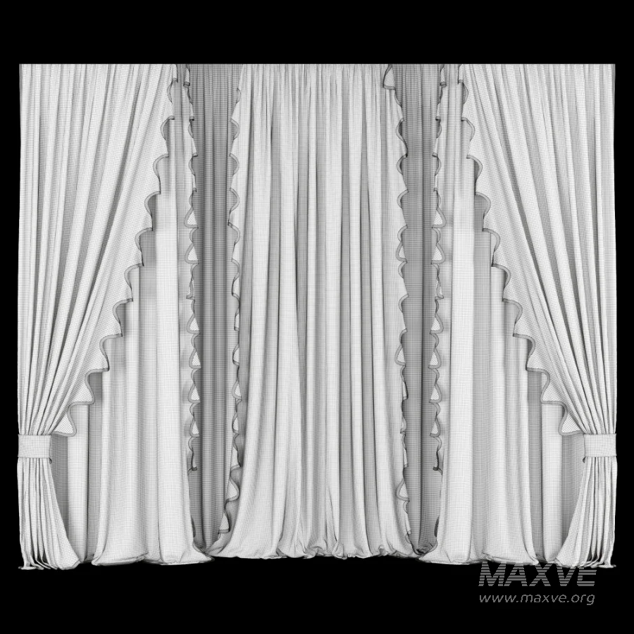 Silk and Cotton Curtain Set 126 - Image 6