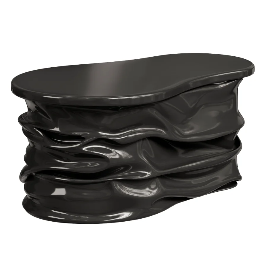 Dafne Pink Resin Coffee Table - Image 1
