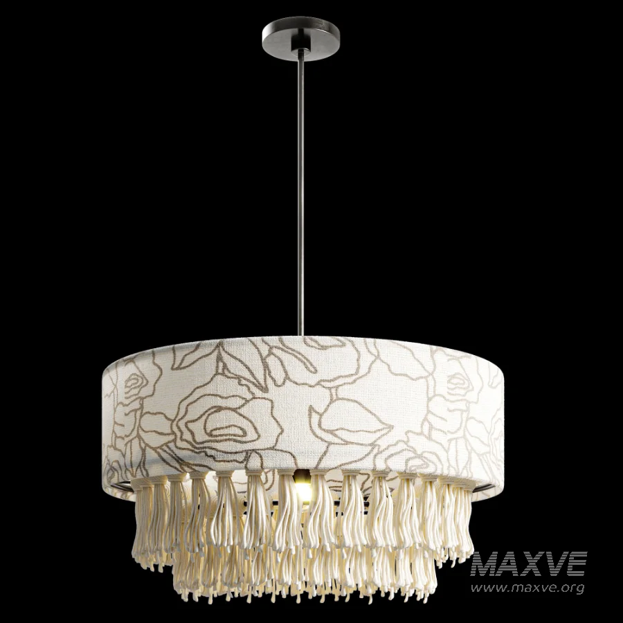 Bohemian Hemp Rope Tassel Chandelier - Image 4
