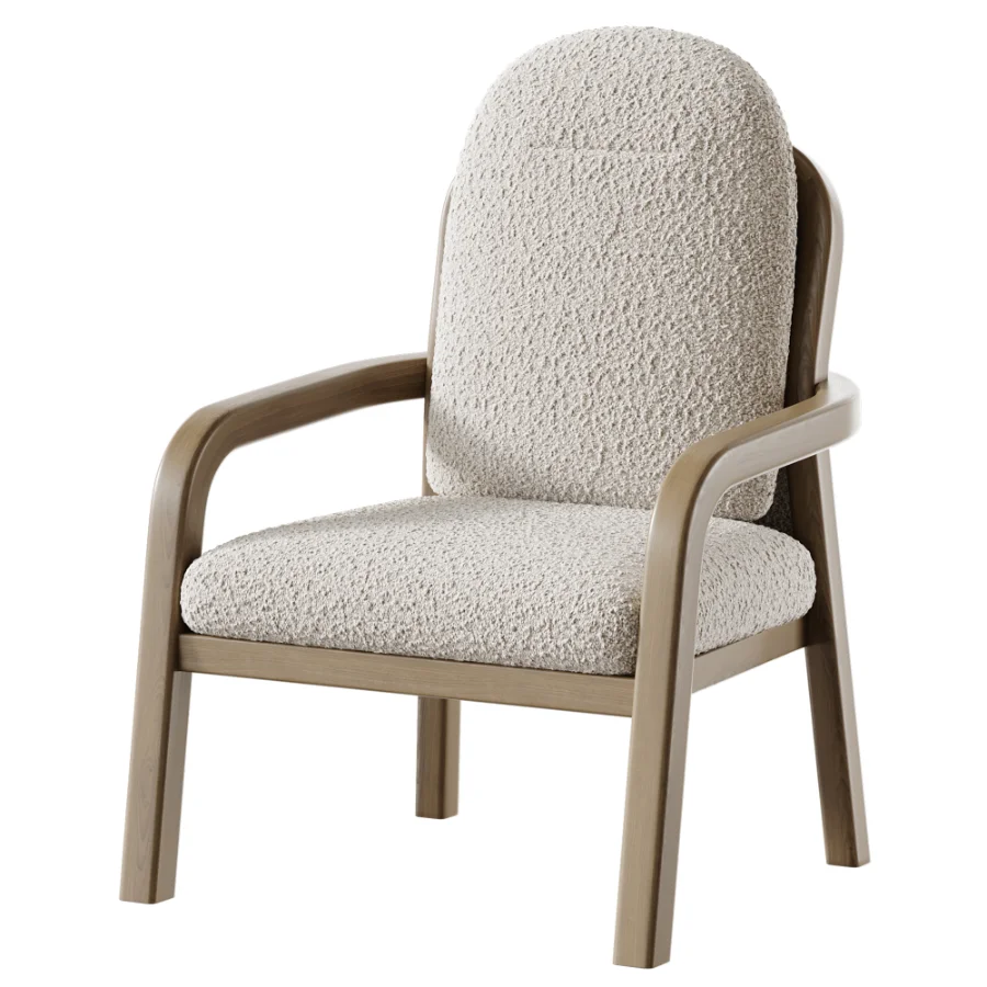 Lena High Club Armchair - Image 2