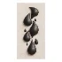 Modern Circular Wall Sculpture with Water Droplet Design DZJ-693 - Thumbnail 2