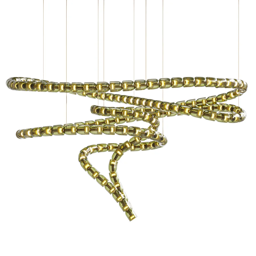 Gabriel Spiral LED Chandelier - Image 2