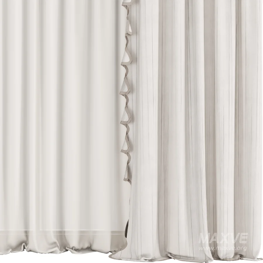 Silk and Cotton Curtain Set 125 - Image 5