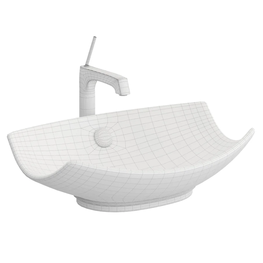 Modern Washbasin - Image 1