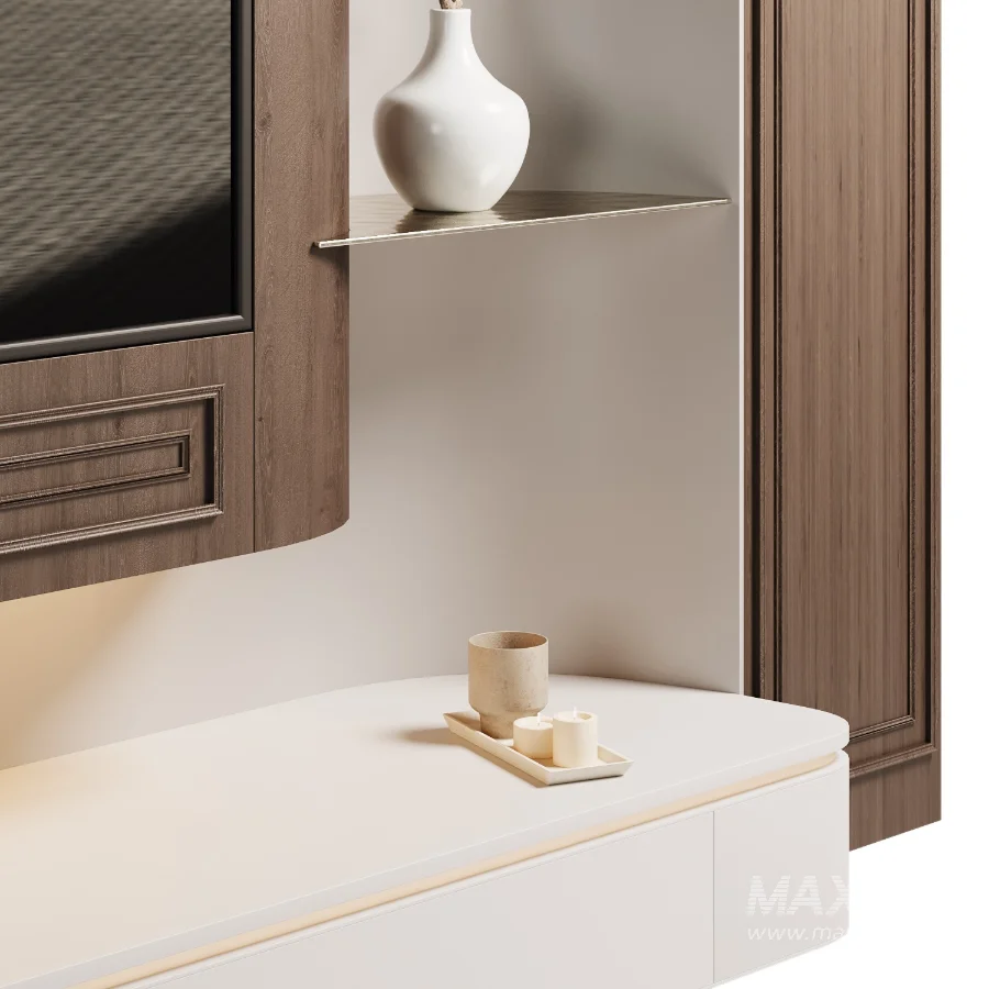 TV wall set 002 - Image 6