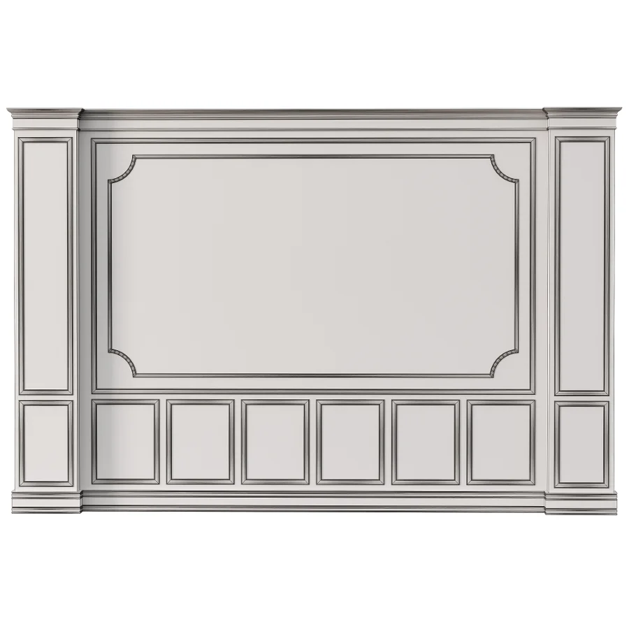 Classic 3D Wall Panel Elegant Design for Interior Decor 15 - Image 1